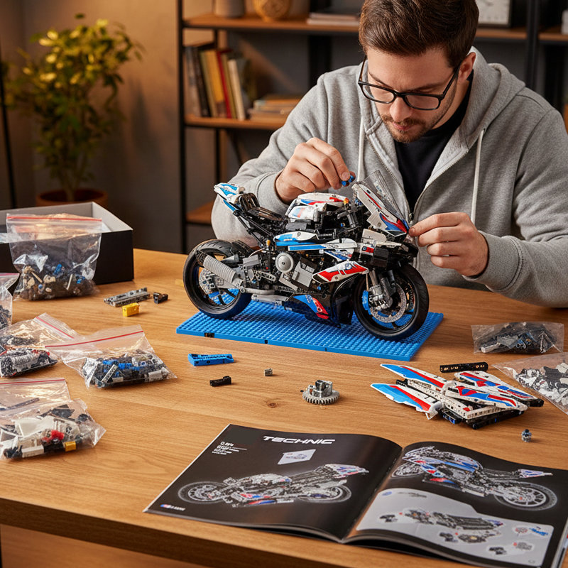 BMW M1000RR building blocks 42130