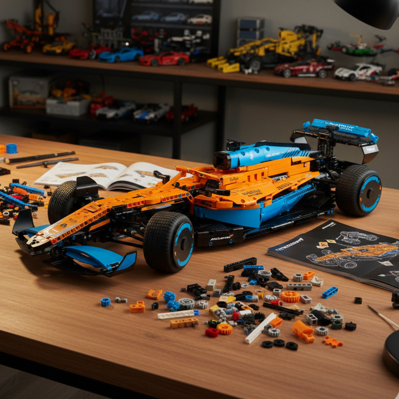 High-Speed Formula Race Car building blocks model - chaoxingtoys