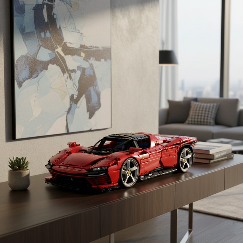 Italian Exotic Supercar building blocks model - chaoxingtoys