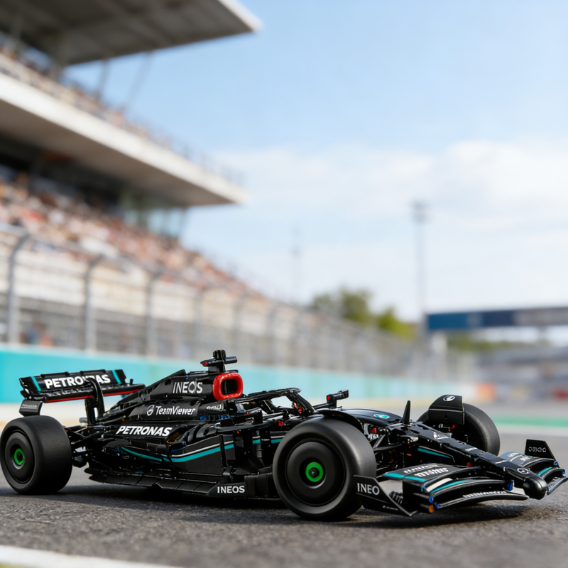 Modern Formula Race Car building blocks model - chaoxingtoys