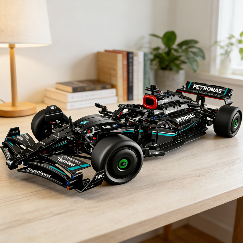 Modern Formula Race Car building blocks model - chaoxingtoys