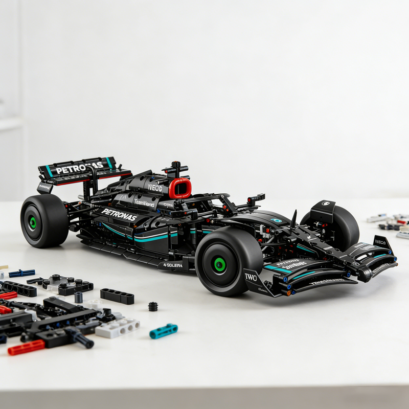 Modern Formula Race Car building blocks model - chaoxingtoys