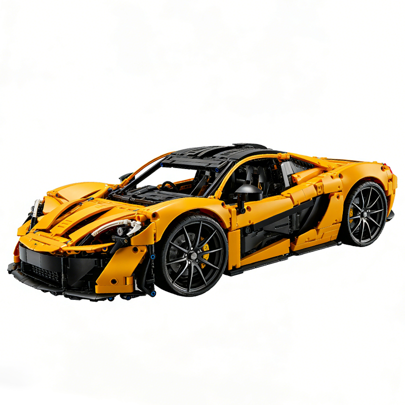 High-Performance Hybrid Supercar building blocks model - chaoxingtoys
