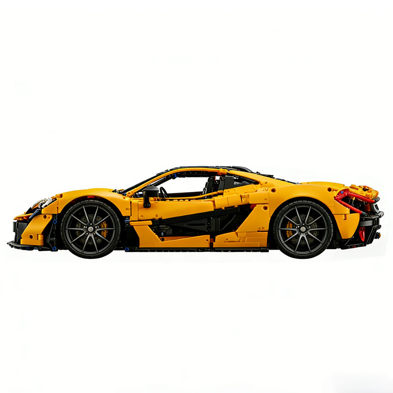 High-Performance Hybrid Supercar building blocks model - chaoxingtoys