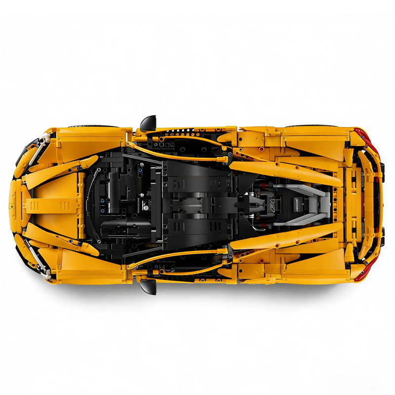 High-Performance Hybrid Supercar building blocks model - chaoxingtoys