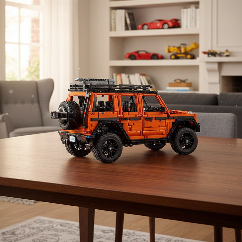 Luxury Off-Road SUV building blocks model - chaoxingtoys