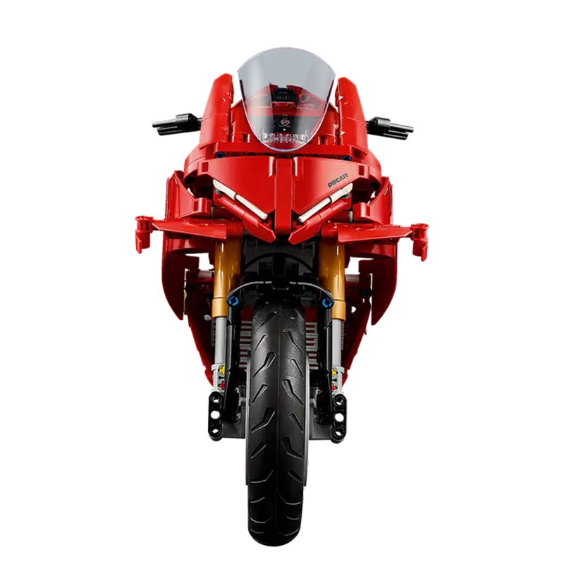 Ducatis Pantigales V4 Motorcycle building blocks model - chaoxingtoys