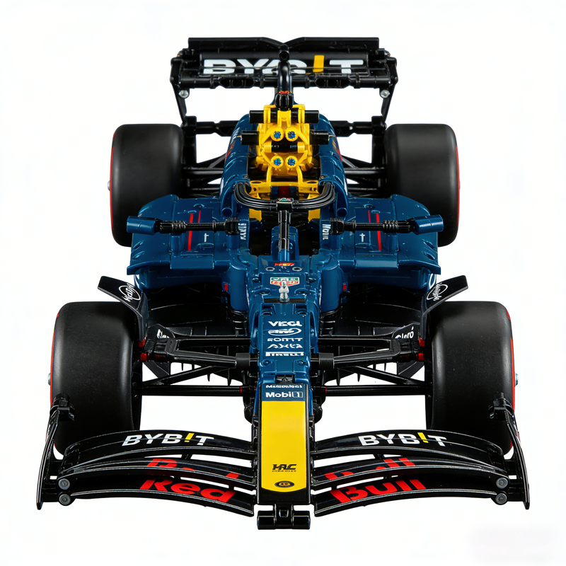 Modern Formula Racing Car building blocks model - chaoxingtoys