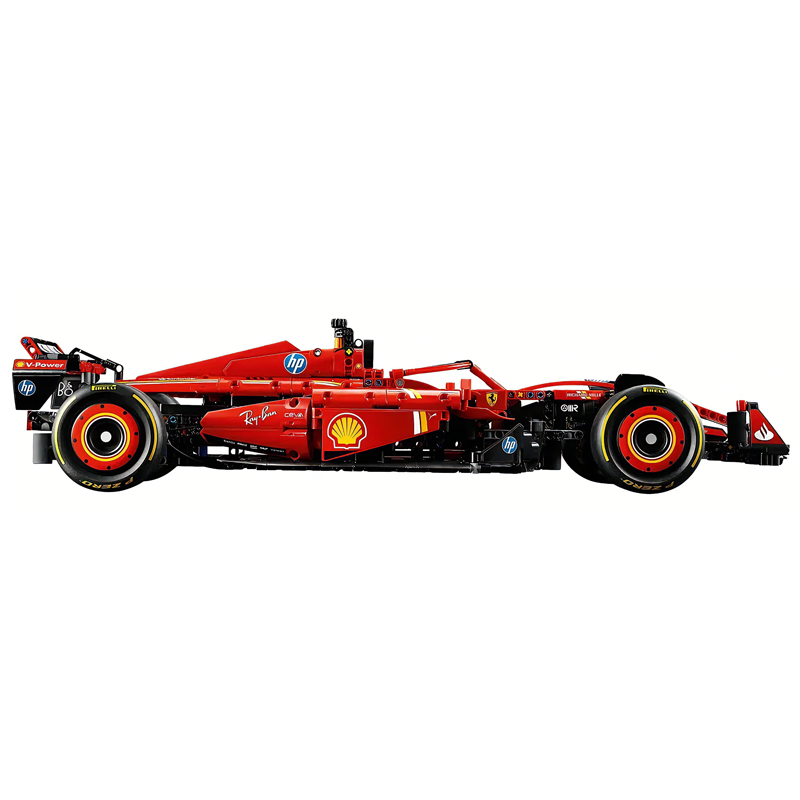 Red Formula Racing Car building blocks model - chaoxingtoys