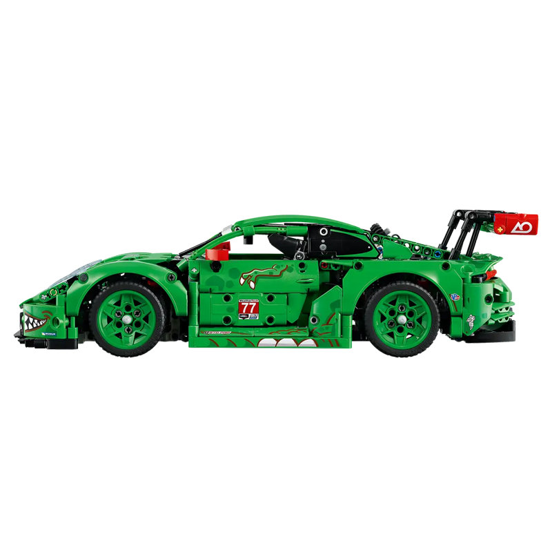 Porsche 911 GT3 R REXY AO Racing Car building blocks model - chaoxingtoys