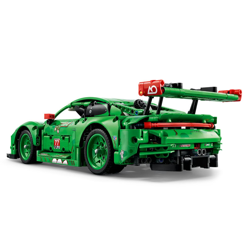 Porsche 911 GT3 R REXY AO Racing Car building blocks model - chaoxingtoys