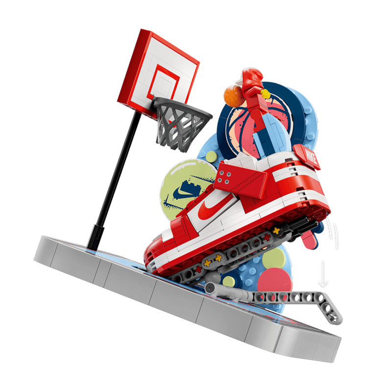 Nike Dunk Trickshot building blocks model - chaoxingtoys