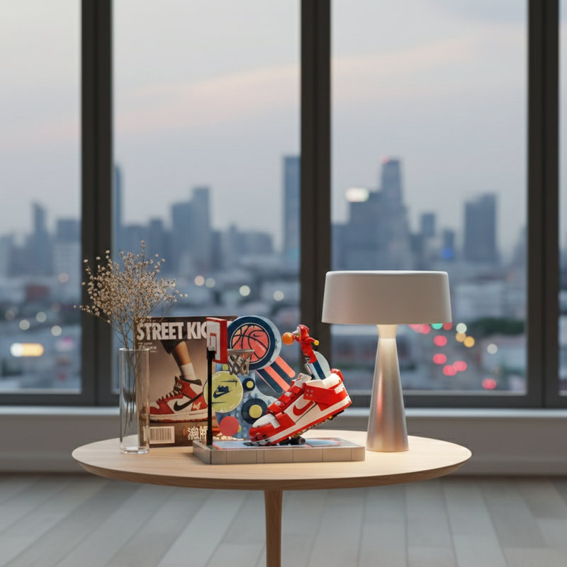 Nike Dunk Trickshot building blocks model - chaoxingtoys