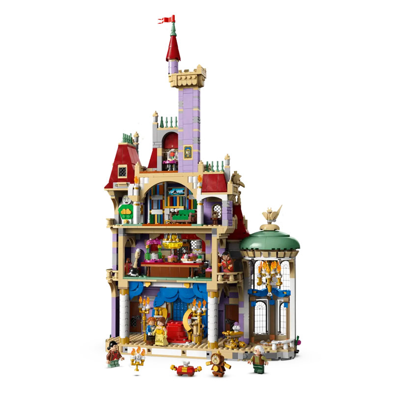 Beauty and the Beast Castle building blocks 43263
