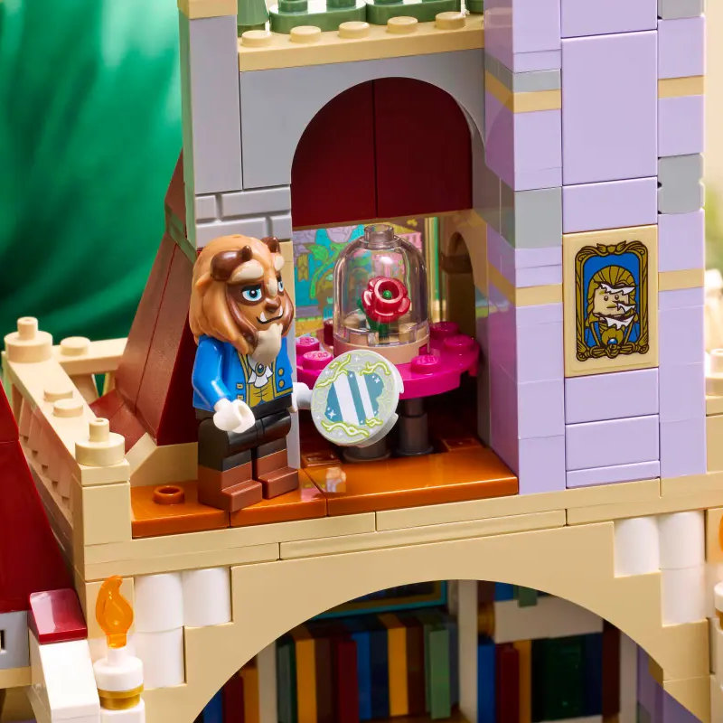Beauty and the Beast Castle building blocks 43263