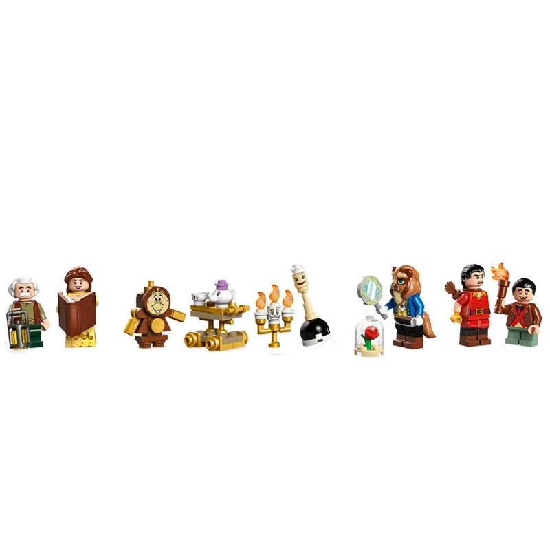 Beauty and the Beast Castle building blocks 43263
