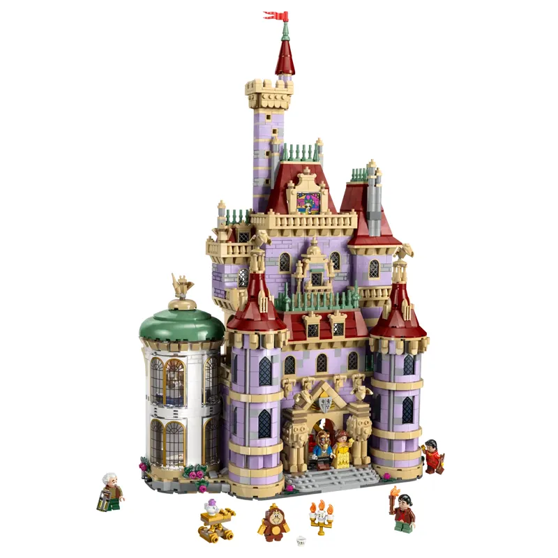Beauty and Beast Castle building blocks model - chaoxingtoys