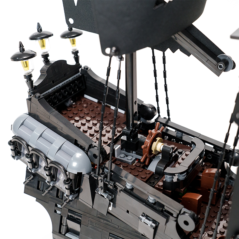 Black Pearl Pirate Ship-chaoxingtoys