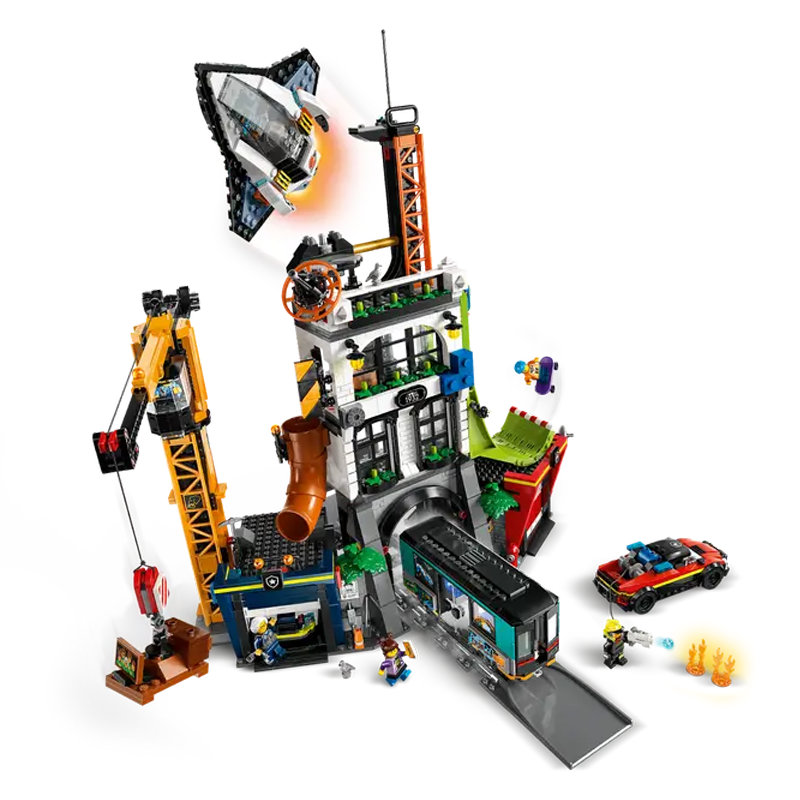 City Command Tower building blocks 60473