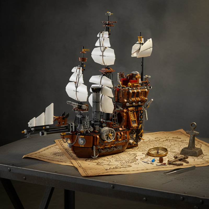 Sea Cow Ship building blocks 70810