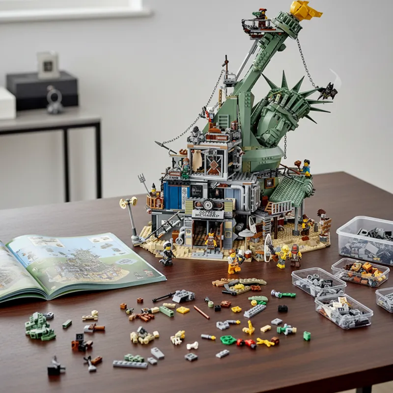 Welcome to apocalypseburg! Brick Movie building blocks model - chaoxingtoys