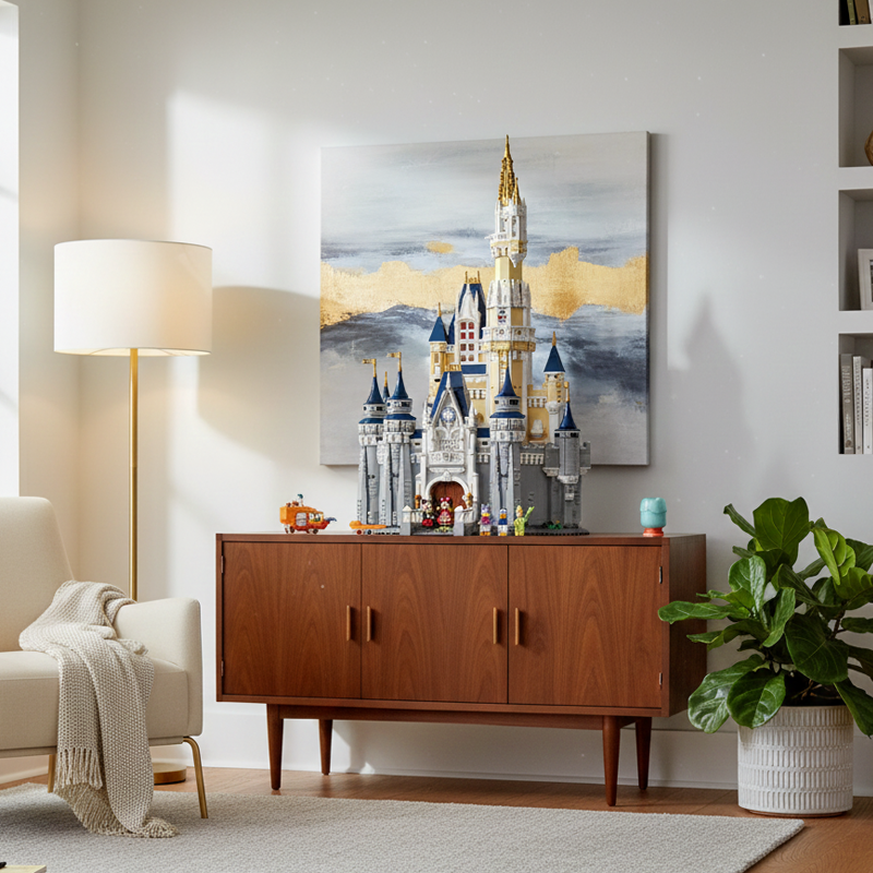 Fantasy Fairytale Castle building blocks model - chaoxingtoys