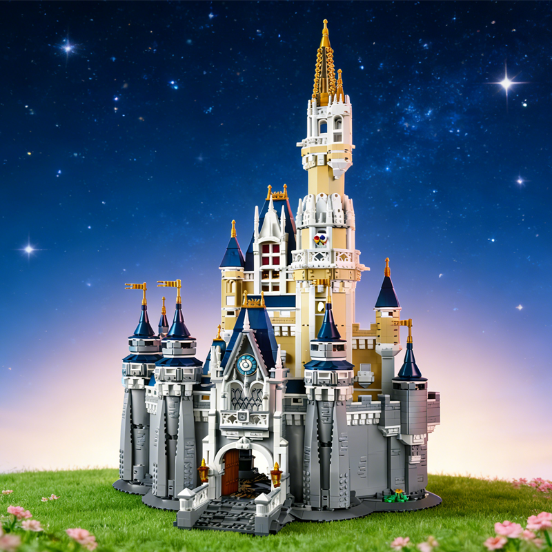 Fantasy Fairytale Castle building blocks model - chaoxingtoys
