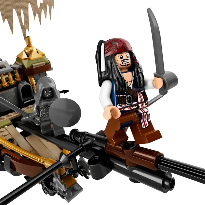 Silent Pirate Ship building blocks model - chaoxingtoys