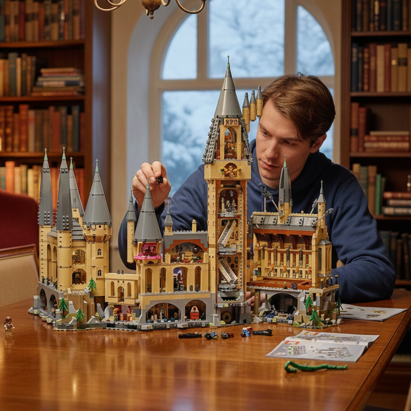 Wizard Fantasy Castle building blocks model - chaoxingtoys