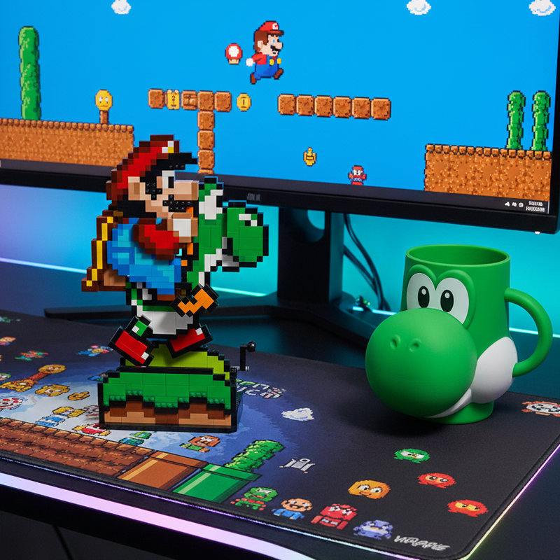 Mario & Yoshi building blocks 71438