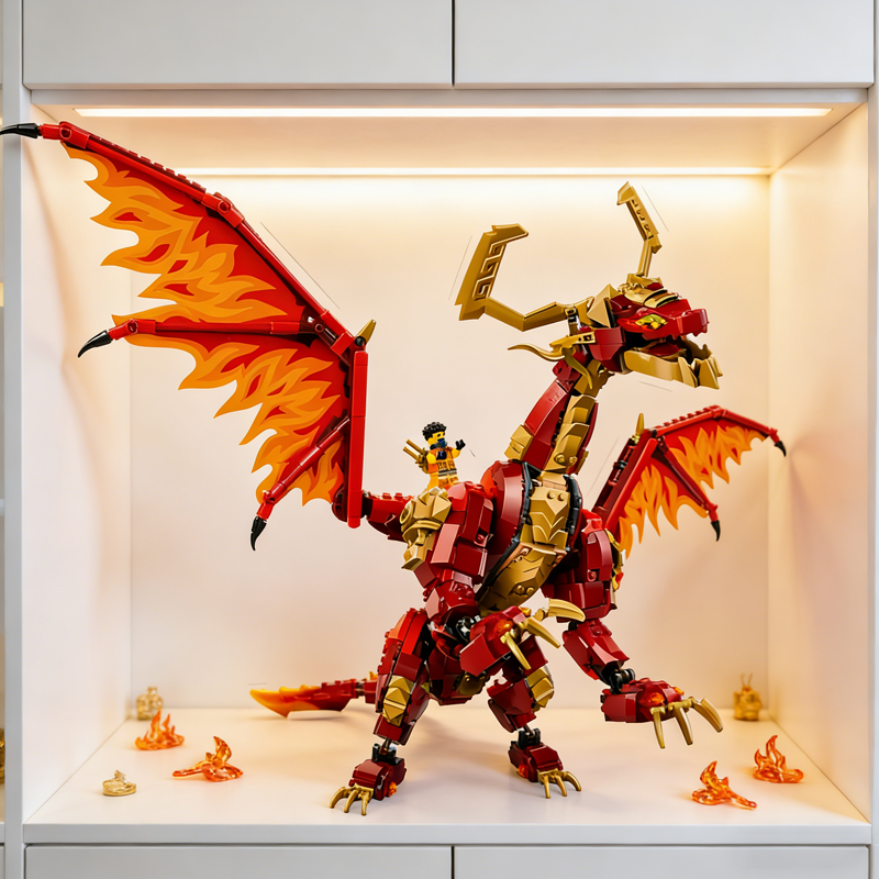 Dynamic Motion Dragon building blocks model - chaoxingtoys