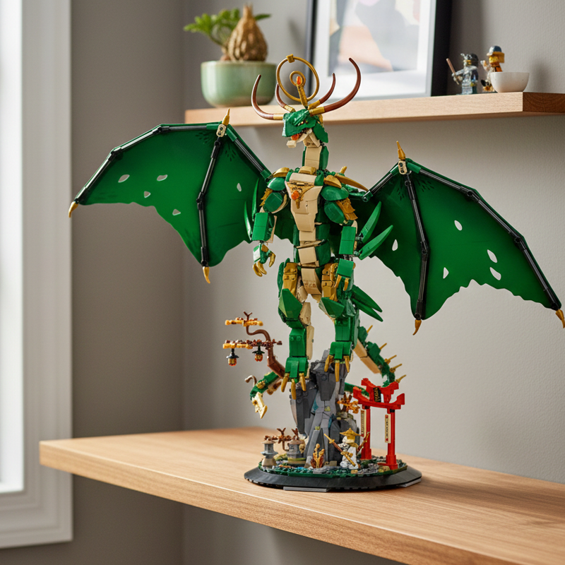Ancient Guardian Dragon building blocks model - chaoxingtoys