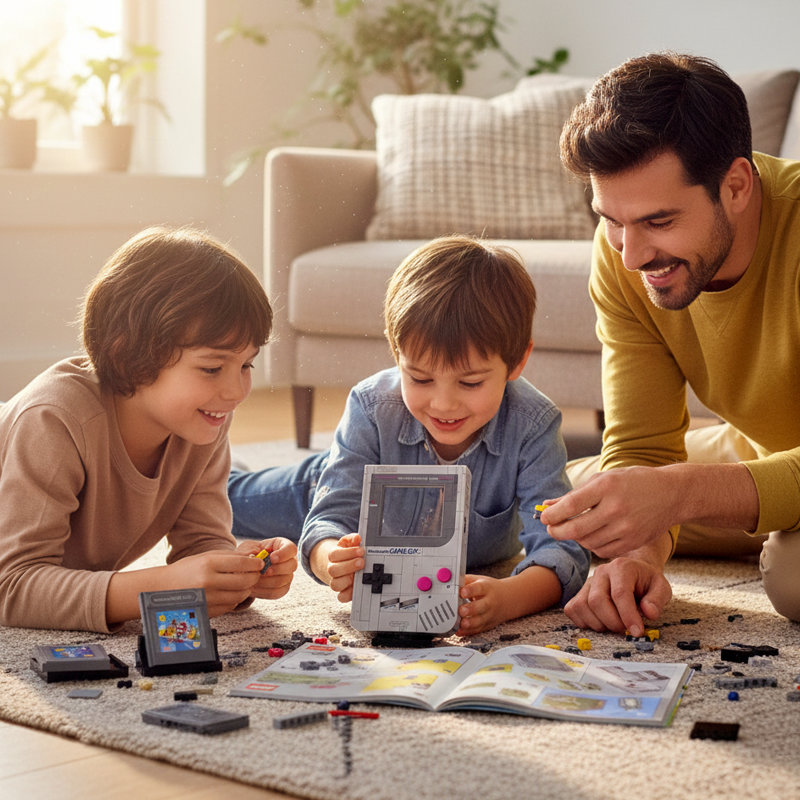 Game Boy™ building blocks model - chaoxingtoys