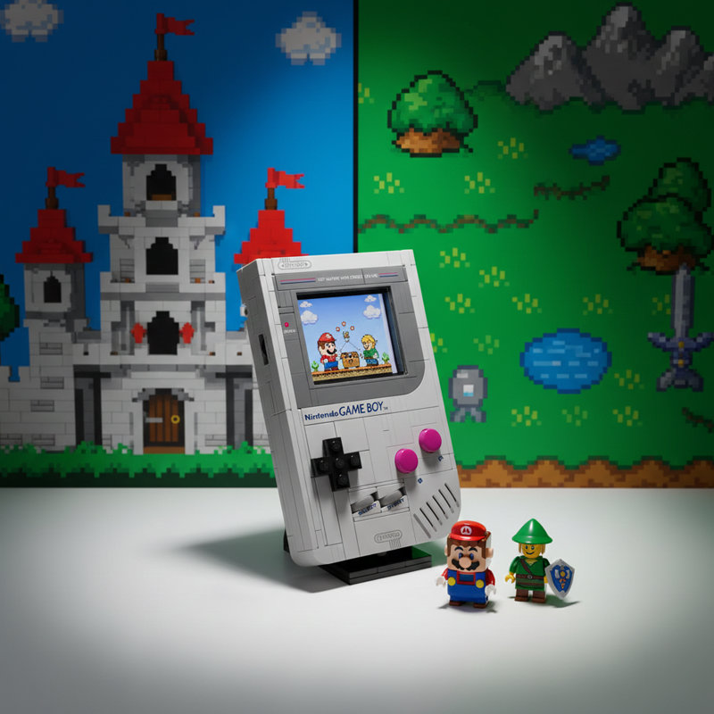 Game Boy™ building blocks model - chaoxingtoys