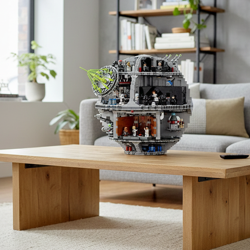 Death Star building blocks model - chaoxingtoys