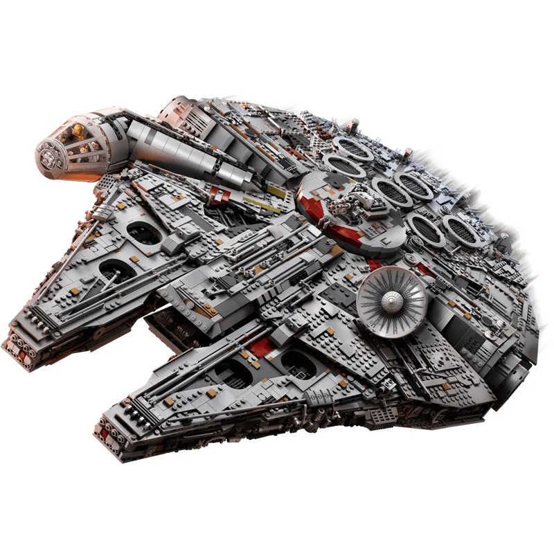 Large Falcon Ship building blocks model - chaoxingtoys
