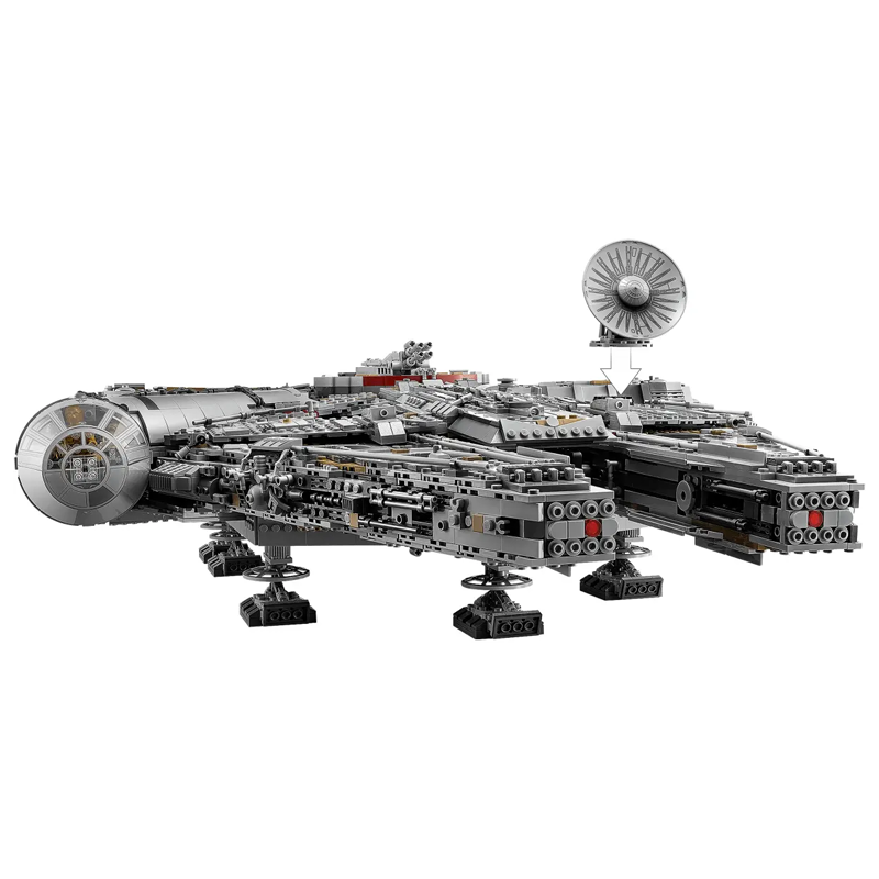 Large Falcon Ship building blocks model - chaoxingtoys