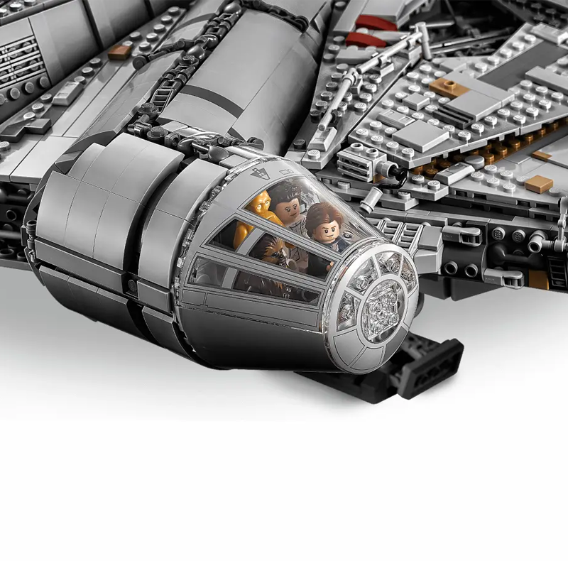 Large Falcon Ship building blocks model - chaoxingtoys