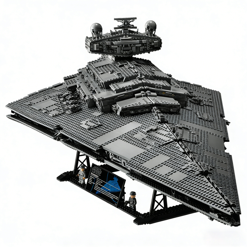 UCS Ship Destroyer building blocks model - chaoxingtoys