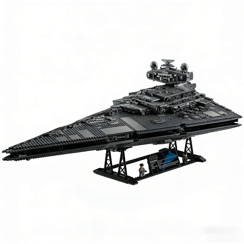 UCS Ship Destroyer building blocks model - chaoxingtoys