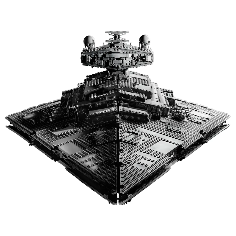 UCS Ship Destroyer building blocks model - chaoxingtoys
