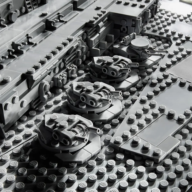 UCS Ship Destroyer building blocks model - chaoxingtoys