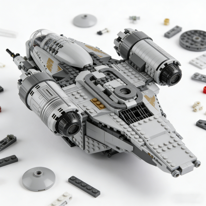 Razorcrest 75292 Mando building blocks model - chaoxingtoys