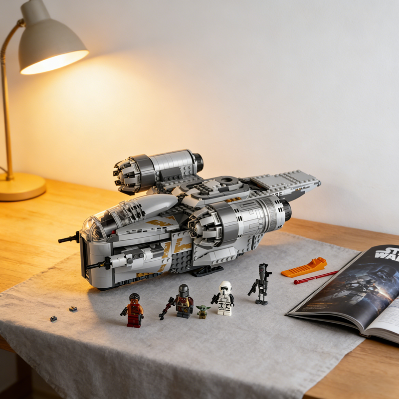 Razorcrest 75292 Mando building blocks model - chaoxingtoys