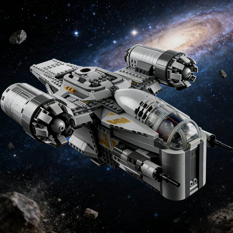 Razorcrest 75292 Mando building blocks model - chaoxingtoys