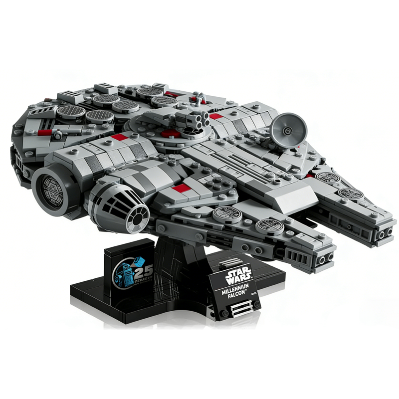 Classic Galactic Cargo Freighter building blocks model - chaoxingtoys