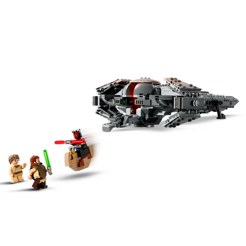 Dark Warrior Stealth Infiltration Spaceship building blocks model - chaoxingtoys