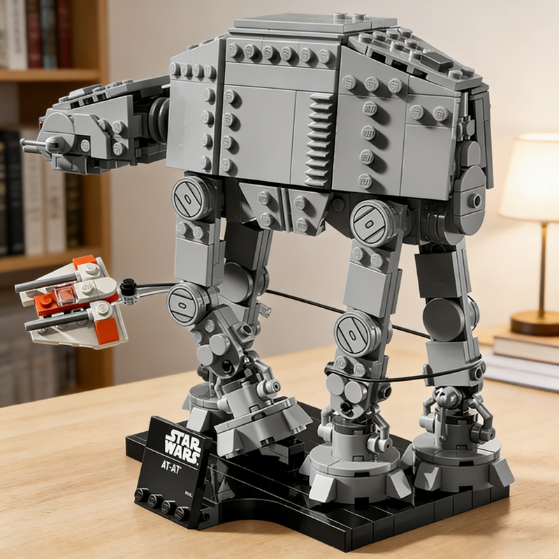 Small Combat Walker building blocks model - chaoxingtoys