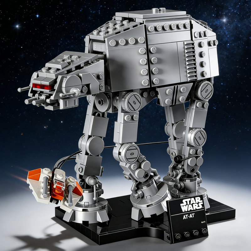 Small Combat Walker building blocks model - chaoxingtoys