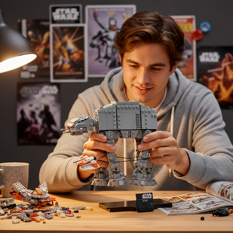 Small Combat Walker building blocks model - chaoxingtoys